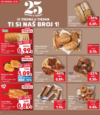 Katalog Kaufland - Kaufland vrijedi od 21.10. do 27.10. - stranica 14