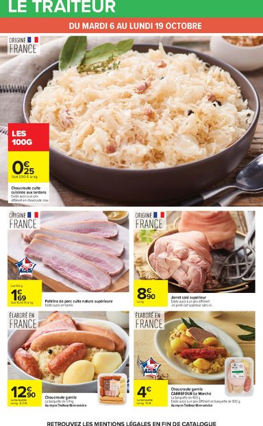 Catalogue Carrefour - Carrefour valable dès le 06/10 au 19/10 - page 25