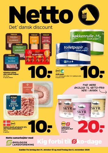 Brochurer Netto - Netto gyldig fra 31.10. til 06.11. - side 1