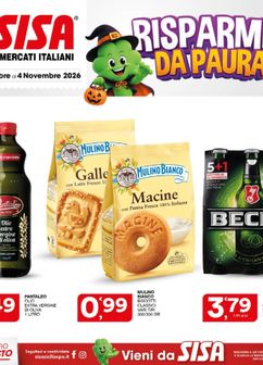 Volantini Sisa da giovedì 22/10