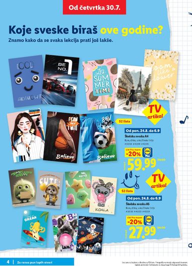 Katalog Lidl - Lidl - Back to school od 30.07 do 31.10 - strana 4