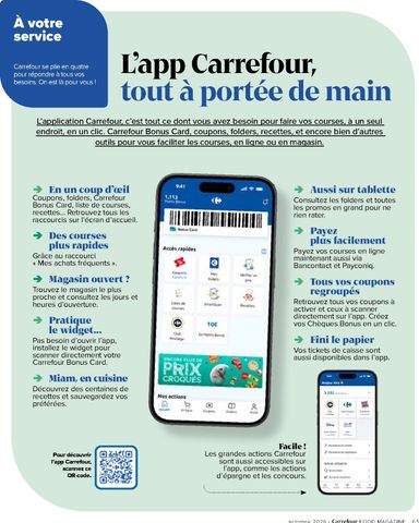 Folder Carrefour - Carrefour - Douce saison van 08/10 tot 18/11 - side 65