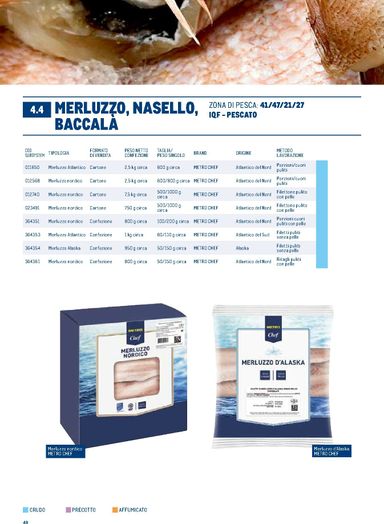 Volantino METRO - Metro - Catalogo Surgelati valido dal 01/01 al 31/12 - pagina 48