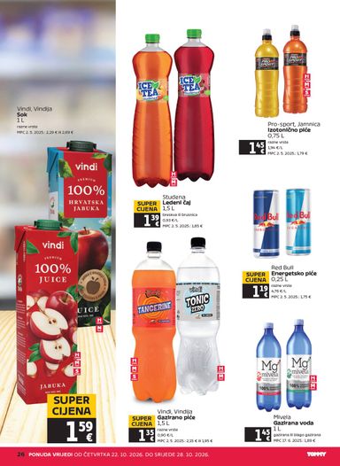 Katalog Tommy - Tommy vrijedi od 22.10. do 28.10. - stranica 26