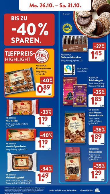 Prospekt ALDI Süd - ALDI SÜD gültig ab 26.10. bis 31.10. - seite 6