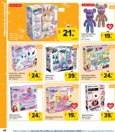 Folder Carrefour - Carrefour - Catalogue Jouets van 14/10 tot 06/12 - side 46