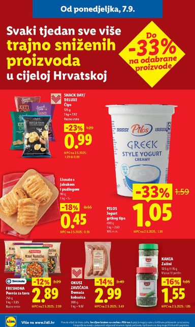 Katalog Lidl - Lidl - Svaki tjedan trajno snižene cijene vrijedi od 05.10. do 31.10. - stranica 16