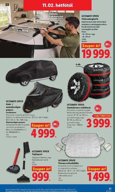 Akciós újság Lidl - Lidl - Nonfood érvényes 10.29.-tól 11.04.-ig - 21 oldal