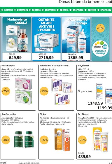 Katalog Lilly - Lilly od 01.10 do 31.10 - strana 31
