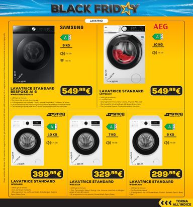 Volantino Euronics - Euronics - Black Friday Anteprima valido dal 29/10 al 11/11 - pagina 39