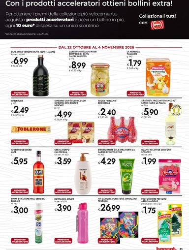 Volantino Bennet - Bennet - Spaccaprezzi valido dal 22/10 al 04/11 - pagina 31