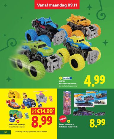Folder Lidl - Lidl - Speelgoedboek van 09-10 tot 05-12 - side 50