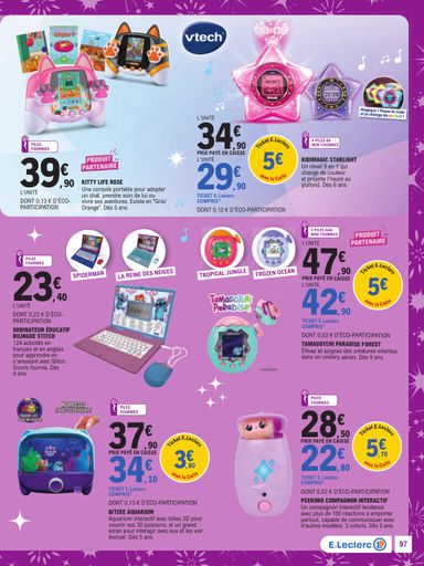 Catalogue E.Leclerc - E.Leclerc - Jouets valable dès le 13/10 au 05/12 - page 97