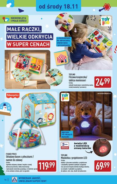 Gazetka ALDI - ALDI - Katalog zabawkowy od 31.10. do 12.12. - strona 16