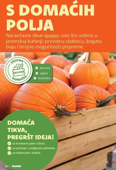 Katalog Plodine - Plodine vrijedi od 28.10. do 03.11. - stranica 20