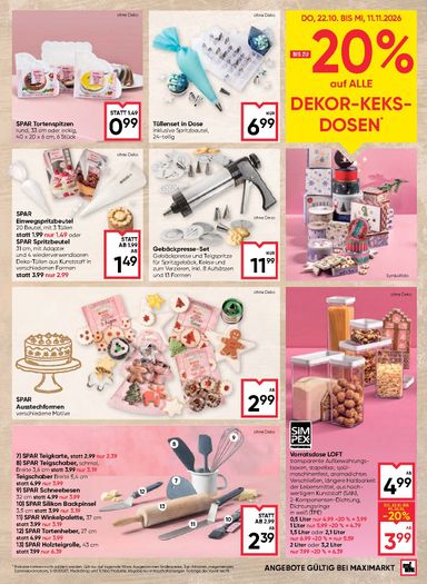Maximarkt-Flugblatt - Maximarkt - Back-Genuss! gültig ab 22.10. bis 11.11. - seite 7