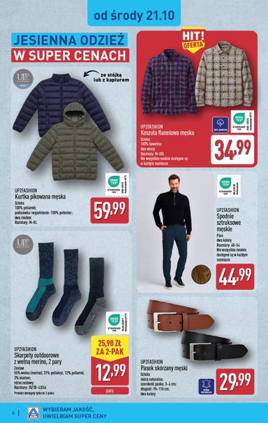 Gazetka ALDI - ALDI - Artykuły przemysłowe i tekstylia od 21.10. do 24.10. - strona 6
