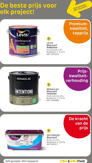 Folder Brico - Brico - Verf Magazine van 19/05 tot 31/12 - side 153