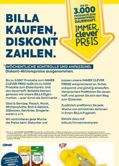 BILLA-Flugblatt gültig ab Donnerstag 22.10.