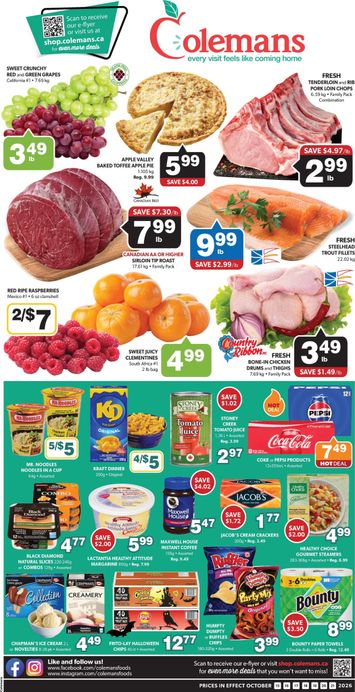 Flyer Colemans - Colemans valid since 10-15 until 10-21 - page 1