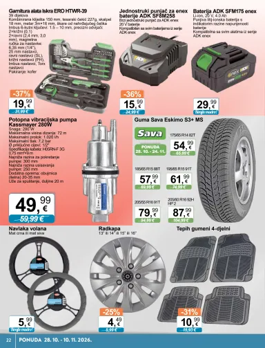 Katalog KTC - KTC - Tehnika I Posuđe Black Friday vrijedi od 28.10. do 10.11. - stranica 22