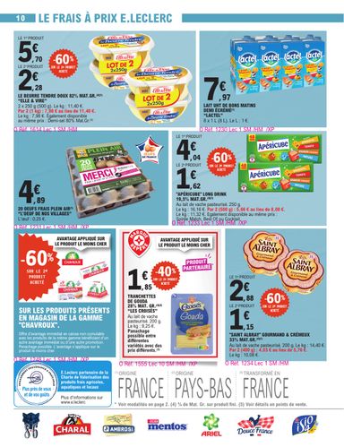 Catalogue E.Leclerc - E.Leclerc valable dès le 27/10 au 07/11 - page 10