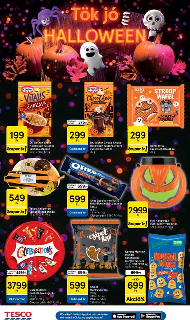 Akciós újság Tesco - Tesco szupermarket érvényes 10.29.-tól 11.04.-ig - 6 oldal