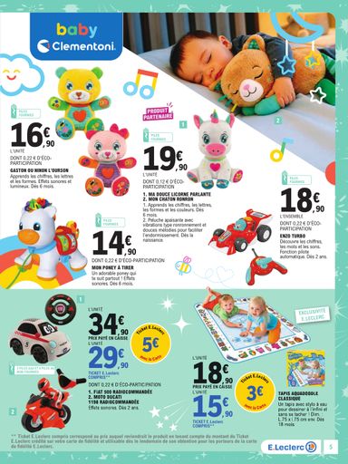 Catalogue E.Leclerc - E.Leclerc - Jouets valable dès le 13/10 au 05/12 - page 5