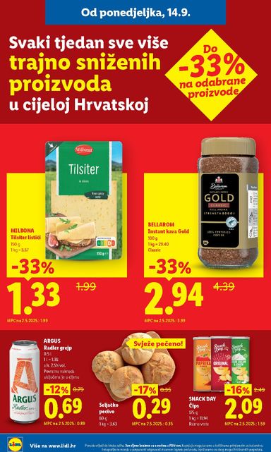 Katalog Lidl - Lidl - Svaki tjedan trajno snižene cijene vrijedi od 05.10. do 31.10. - stranica 18