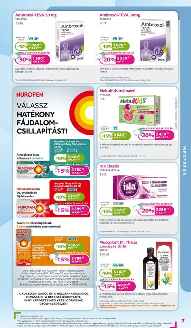 Akciós újság Kulcs Patikák - Kulcs Patika érvényes 10.01.-tól 10.31.-ig - 7 oldal