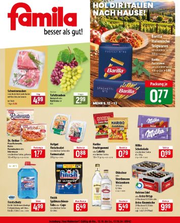Prospekt Famila Nordost - Famila Nordost gültig ab 12.10. bis 17.10. - seite 1