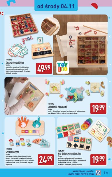 Gazetka ALDI - ALDI - Katalog zabawkowy od 31.10. do 12.12. - strona 13