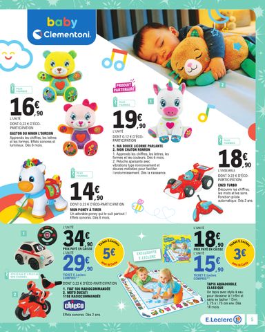 Catalogue E.Leclerc - E.Leclerc - Jouets de Noël valable dès le 20/10 au 05/12 - page 5