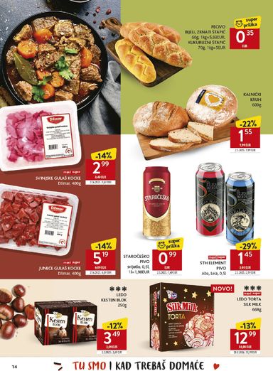 Katalog Konzum - Konzum - Katalog Najbolje iz Hrvatske vrijedi od 26.10. do 22.11. - stranica 14