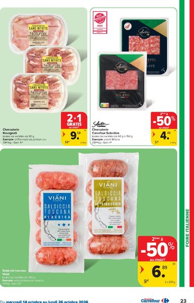 Folder Carrefour - Carrefour van 14/10 tot 26/10 - side 23