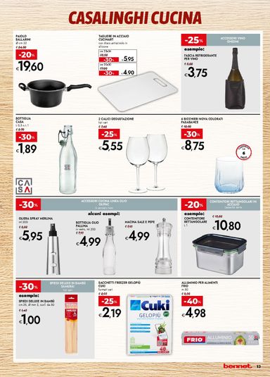Volantino Bennet - Bennet - Sapori d’Italia valido dal 15/10 al 28/10 - pagina 13