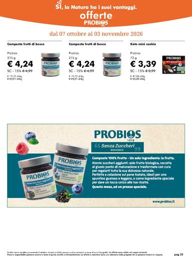 Volantino NaturaSì - NaturaSì valido dal 07/10 al 03/11 - pagina 20