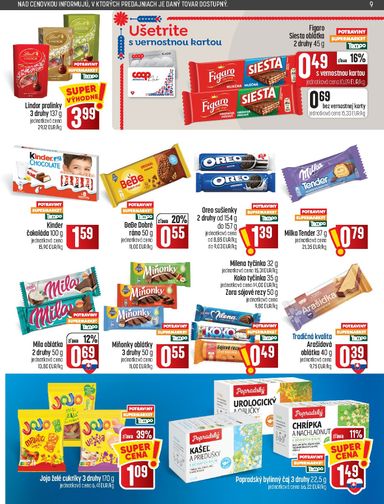 Leták COOP Jednota - COOP Jednota od 29.10. do 04.11. - strana 9