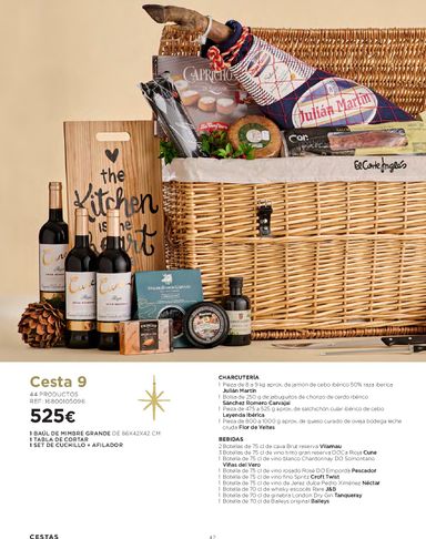 Folleto El Corte Inglés - El Corte Inglés - Cestas de Navidad del 09/10 al 25/12 - página 42