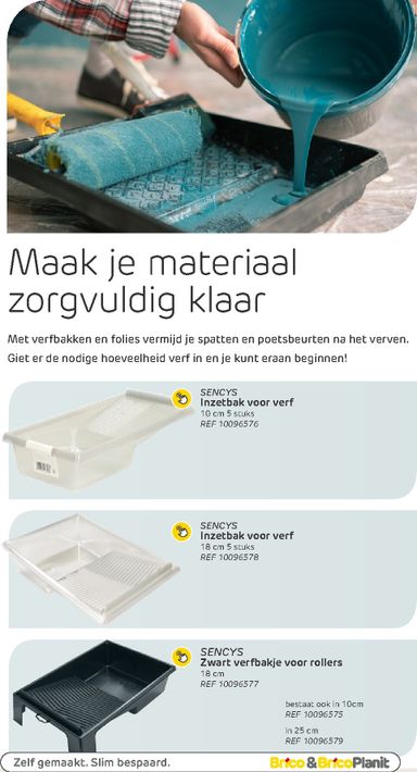 Folder Brico - Brico - Verf Magazine van 19/05 tot 31/12 - side 142