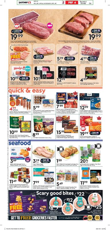Flyer Safeway - Safeway valid since 10-22 until 10-28 - page 4