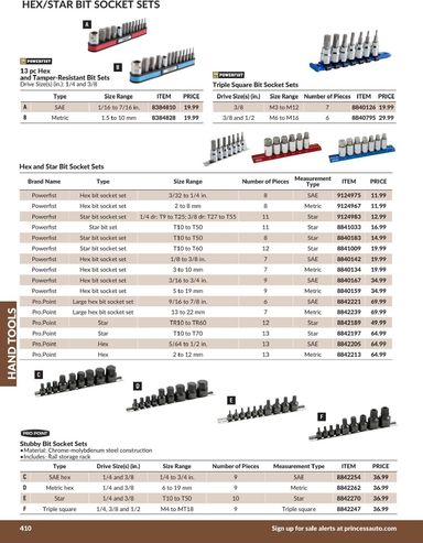 Flyer Princess Auto - Princess Auto - Hand Tools valid since 04-21 until 12-31 - page 18