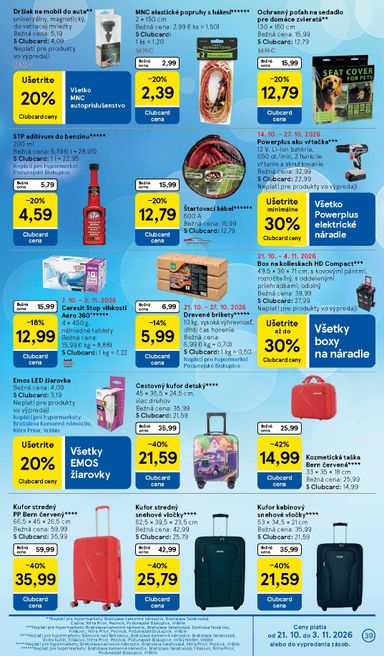 Leták Tesco - Tesco od 21.10. do 27.10. - strana 39