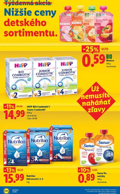 Leták Lidl - Lidl - Dlhodobo zlacnené od 03.07. do 31.12. - strana 16