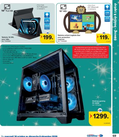 Folder Carrefour - Carrefour - Catalogue Jouets van 14/10 tot 06/12 - side 69