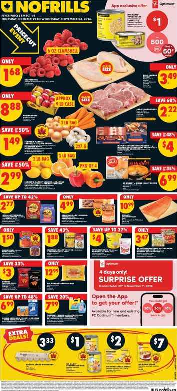 Flyer No Frills - No Frills valid since 10-29 until 11-04 - page 1