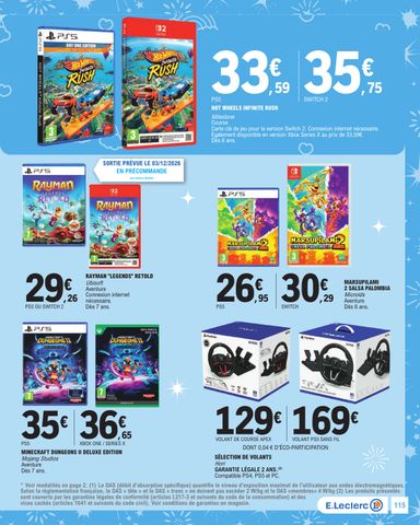 Catalogue E.Leclerc - E.Leclerc - Jouets de Noël valable dès le 20/10 au 05/12 - page 115