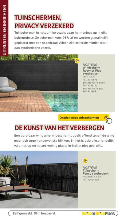 Folder Brico - Brico - Tuin catalogus van 01/03 tot 31/12 - side 244