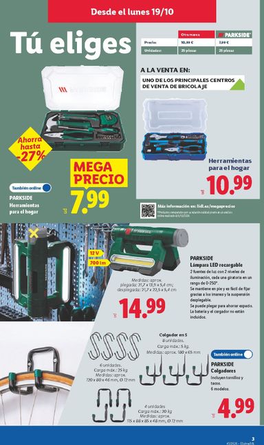 Folleto Lidl - Lidl - Bazar del 19/10 al 25/10 - página 7