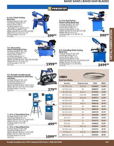 Flyer Princess Auto - Princess Auto - Metal Fabrication valid since 04-21 until 12-31 - page 42